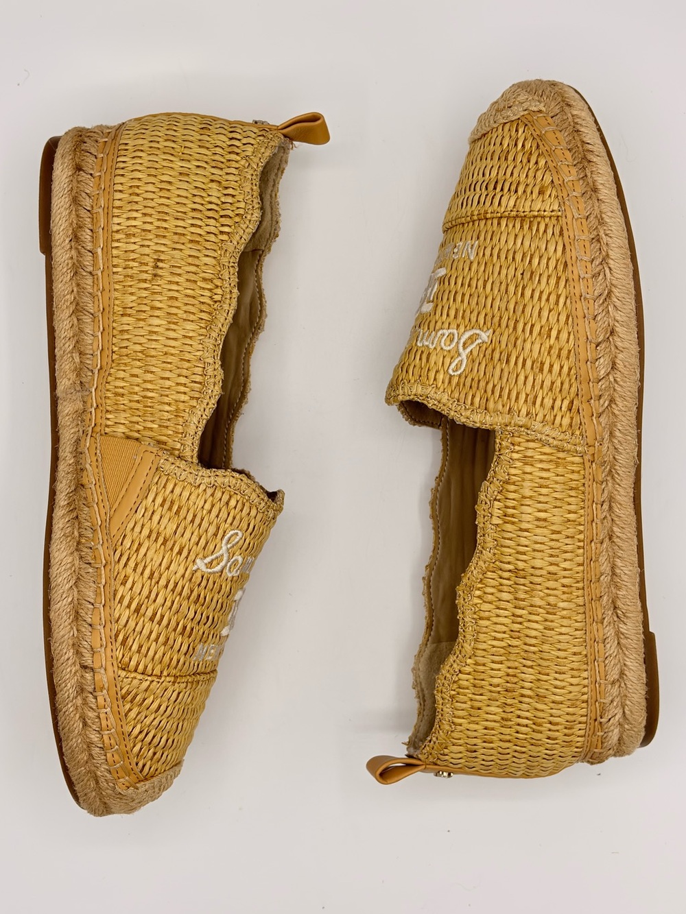 Sam Edelman Karla Espadrille Flat Loafer Women Size 7.5 - Picture 12 of 13